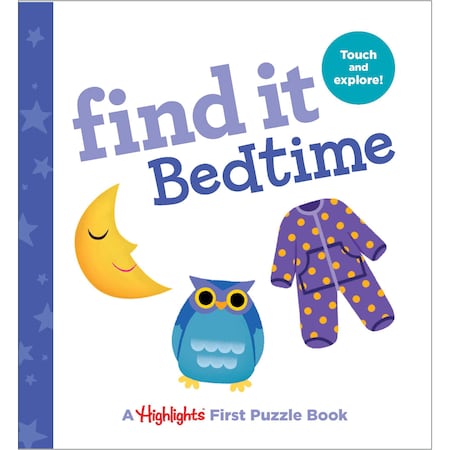 Highlights Find It Bedtime Board Book 9781684372522